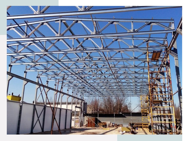 Строительство цехов в Мурманск от 617 руб. под ключ