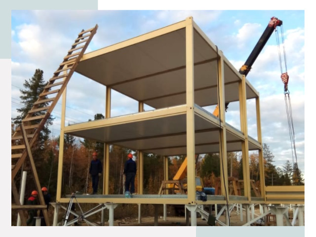 Строительство модульных здания Мурманск