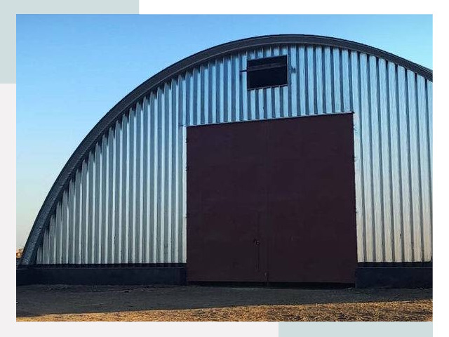 Бескаркасные ангары в Мурманске