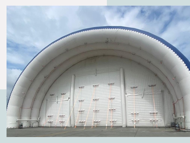 Пневмокаркасные ангары от СтальСтрой-Мрм по цене от 617 руб.