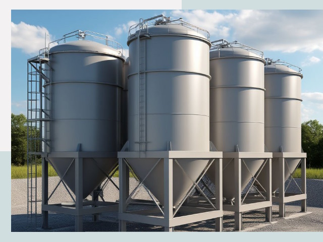 Металлические силосы от СтальСтрой-Мрм по цене 617 руб.