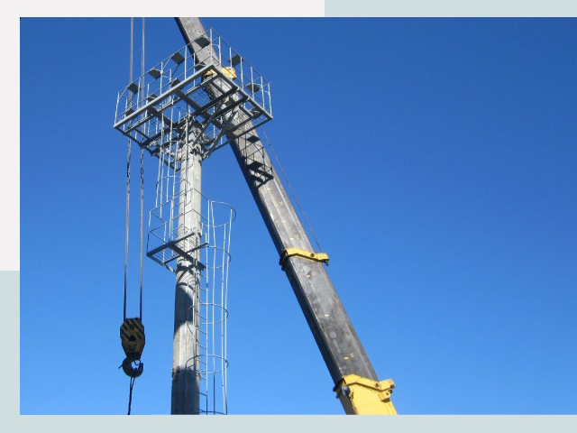 Монтаж осветительных мачт в Мурманск от 617 руб.