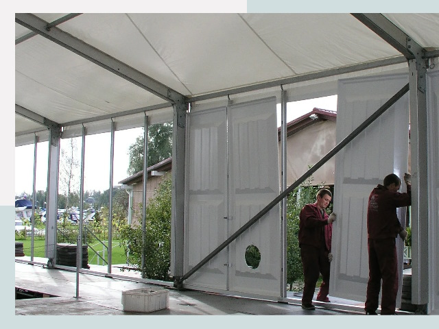 Быстро сборные шатры в Мурманск от 617 руб. за м²