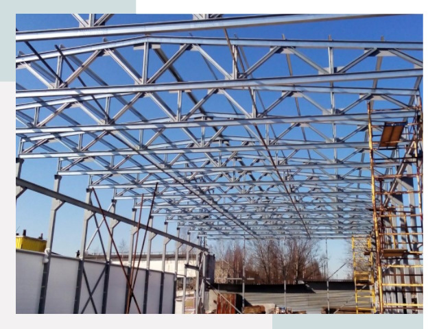 Металлокаркасы для складов в Мурманске