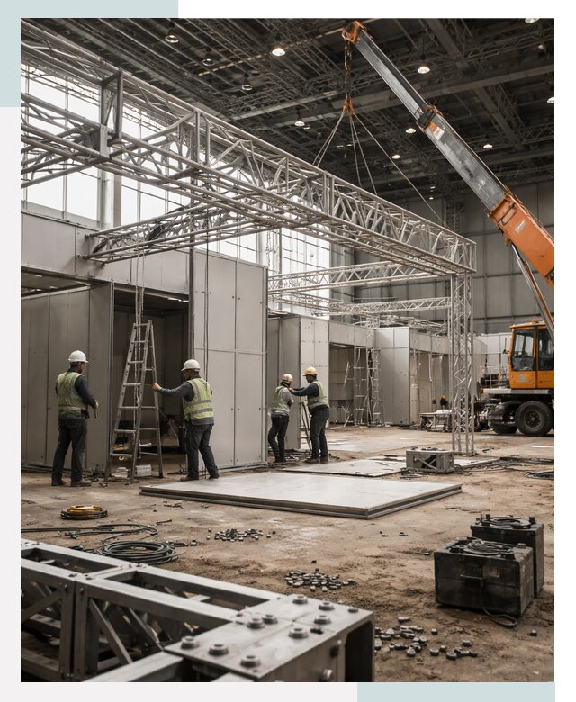 Строительство выставочных павильонов в Мурманске от 35987 р.| СтальСтрой-Мрм