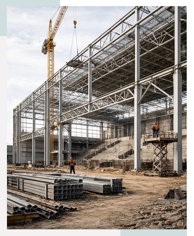 Строительство спортивных комплексов в Мурманске от 30846 р. | СтальСтрой-Мрм